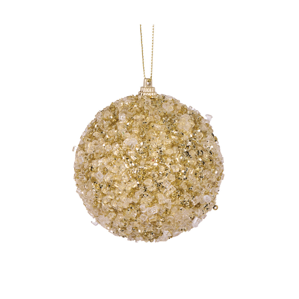 Mini Gold Crystals Bauble