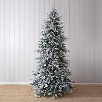 9 Ft. Norwegian Pine Snow Tree - 1220 LED