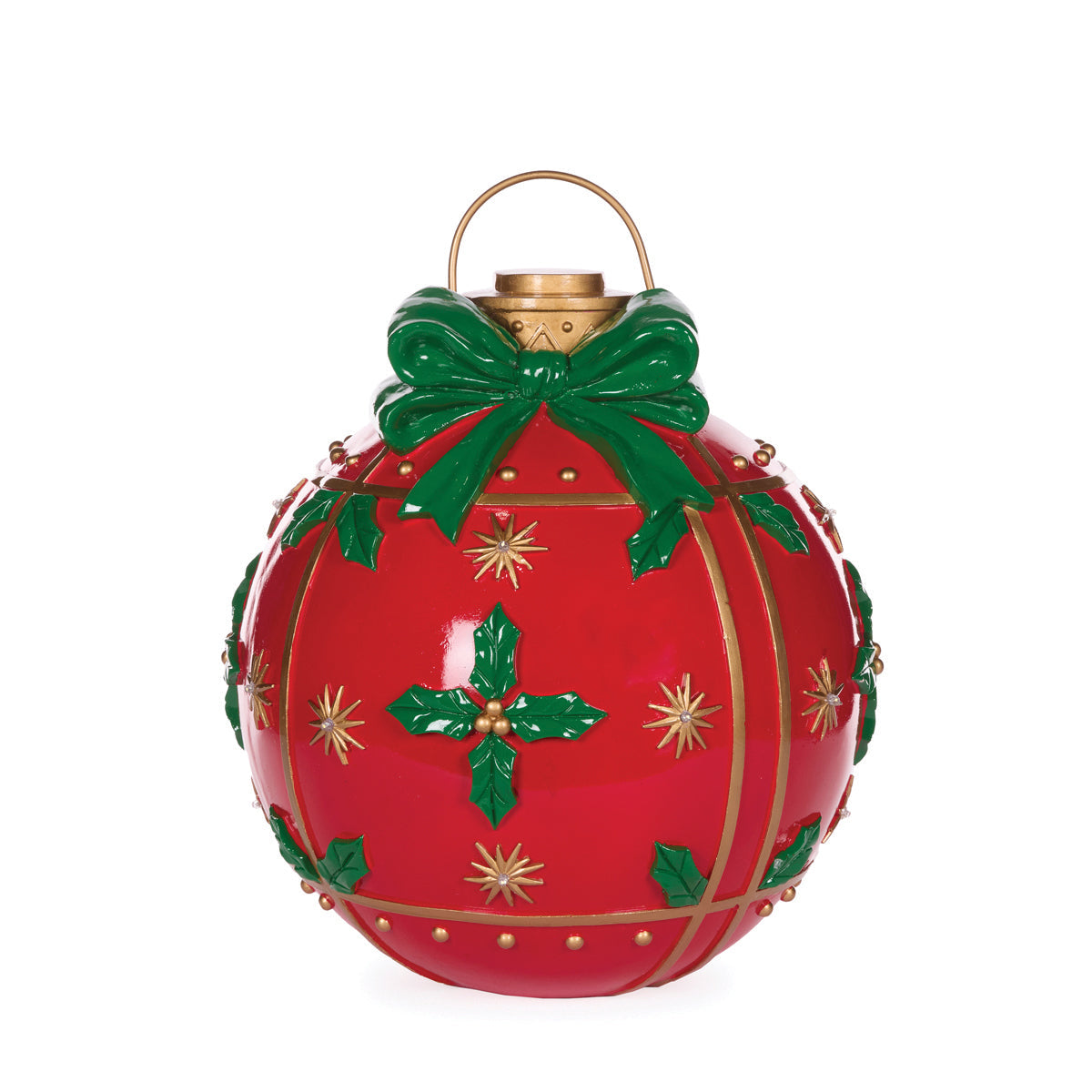 42 CM LUXE TRADITIONAL LED BAUBLE DECOR