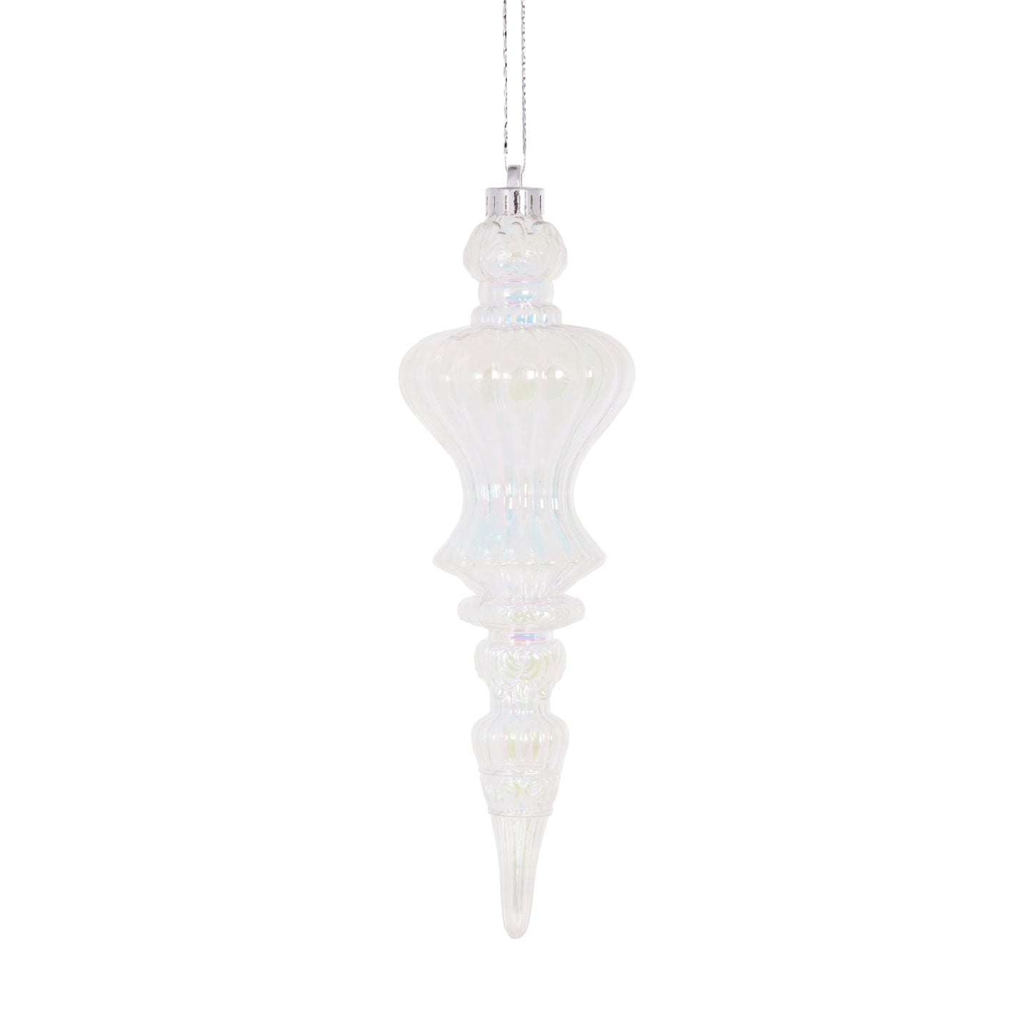 Iridescent Crown Finial
