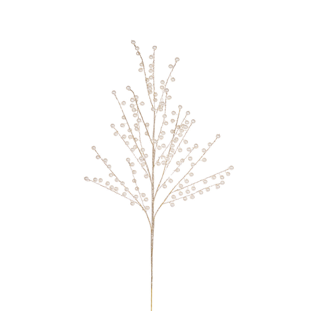 78cm Champagne Pearl Beaded Branch
