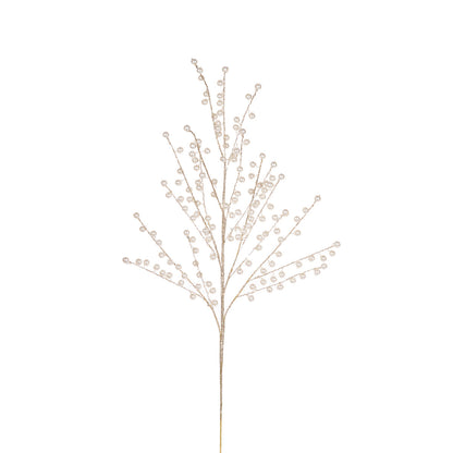 78cm Champagne Pearl Beaded Branch