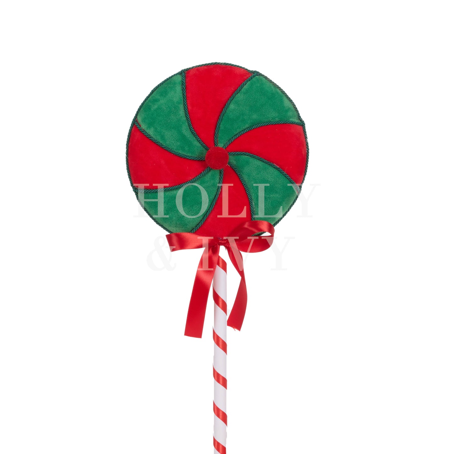 Medium Red And Green Lollipop