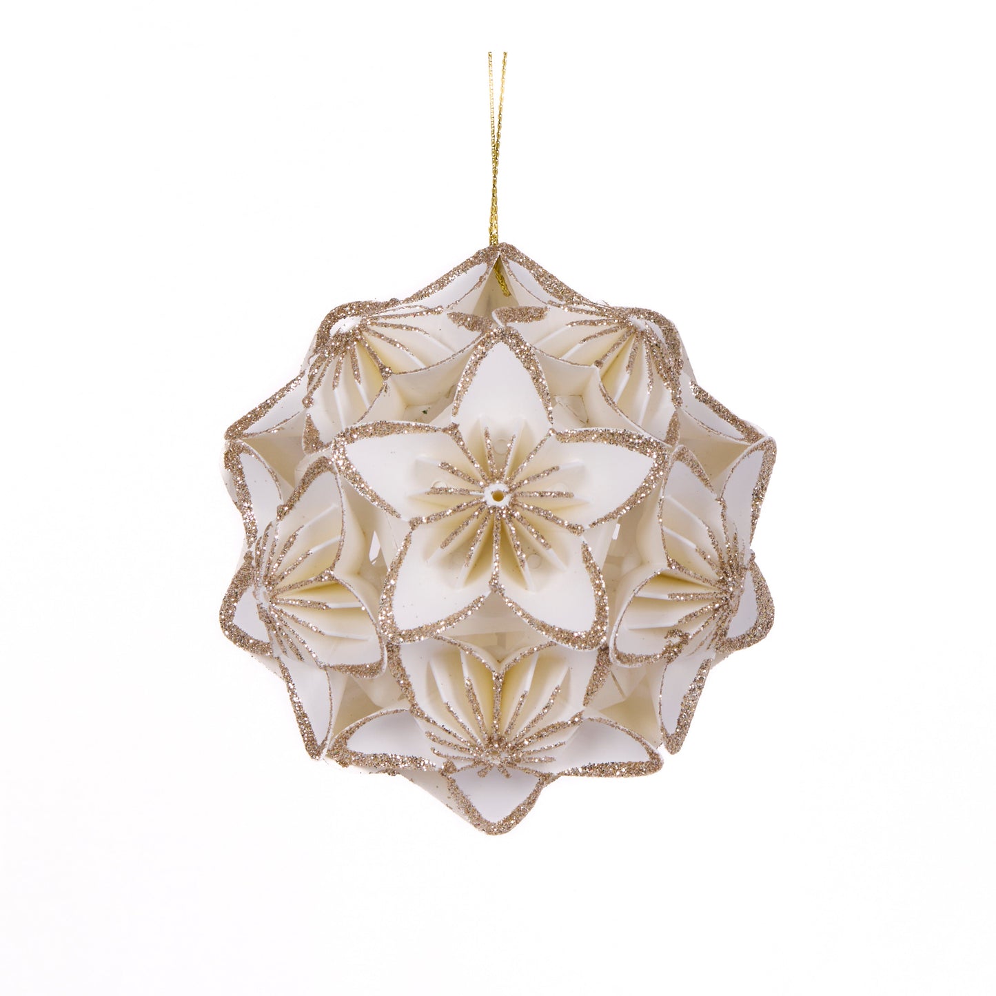3D Floral Paper Bauble