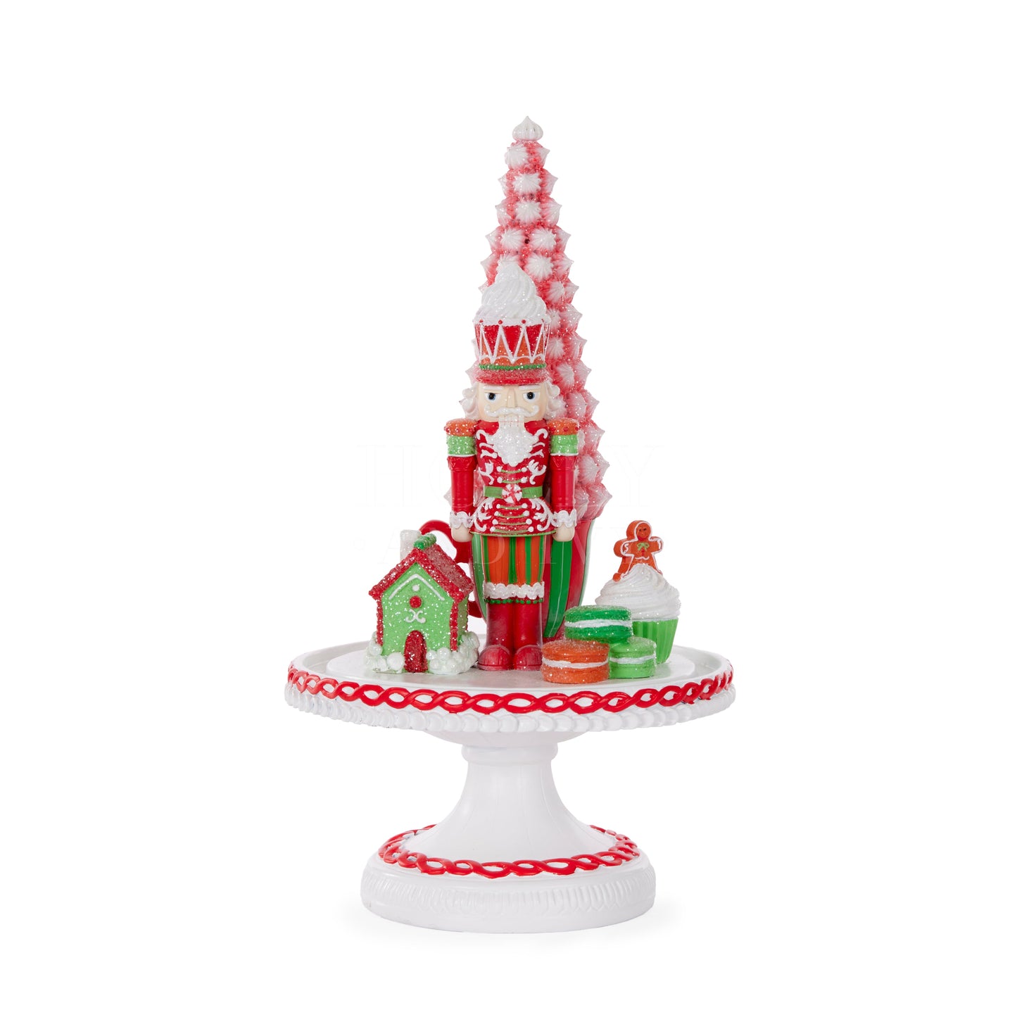 Retro Sprinkles Scene On Pedestal