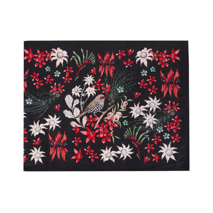 MERRY FLORA COTTON TABLE RUNNER