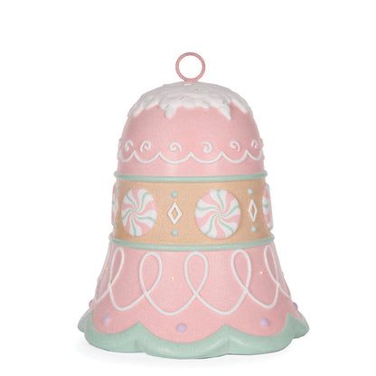 LED Piped Pastel Bell Decor
