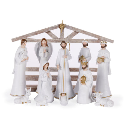 Eloquent 12 Piece Nativity