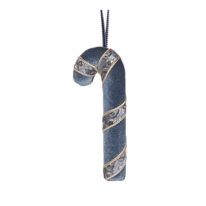Small Damask Velvet Candy Cane