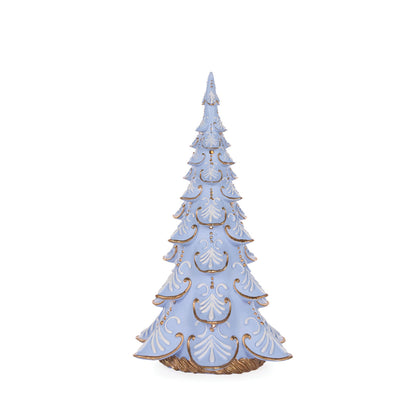 LED BLUE SNOWFLAKE TREE
