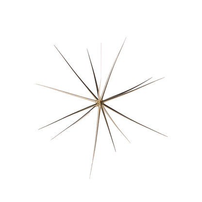Large Metallic Gold Starburst Ornament