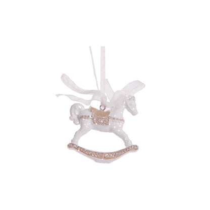 Gingerbread Rocking Horse Ornament