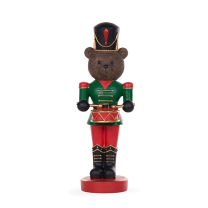 41cm Traditional Drummer Bear