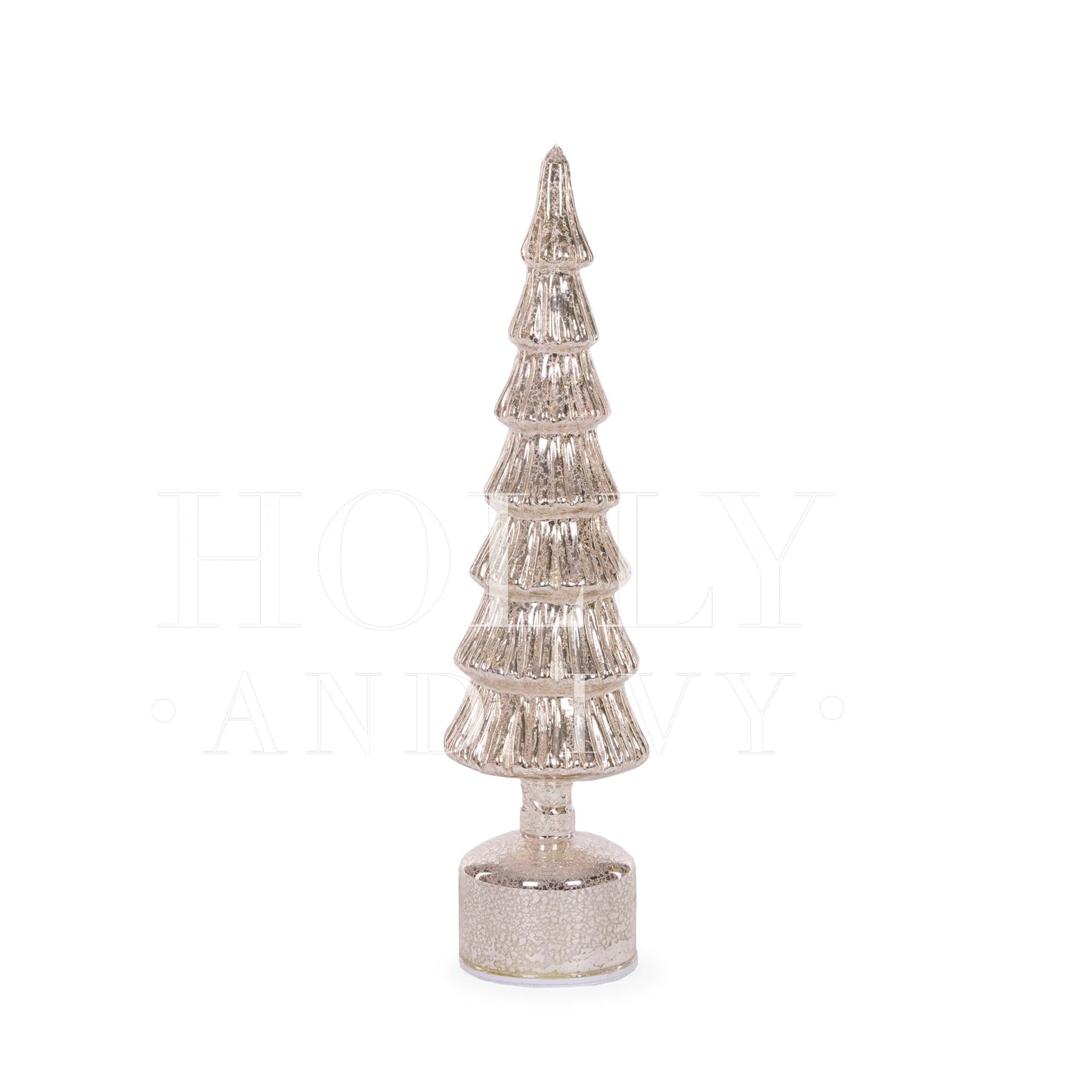 LARGE SPINNING LED TABLE TOP TREE