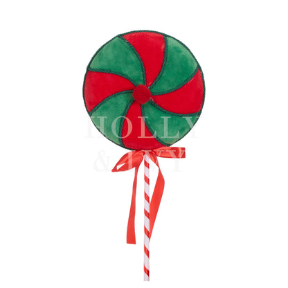 Small Red And Green Lollipop