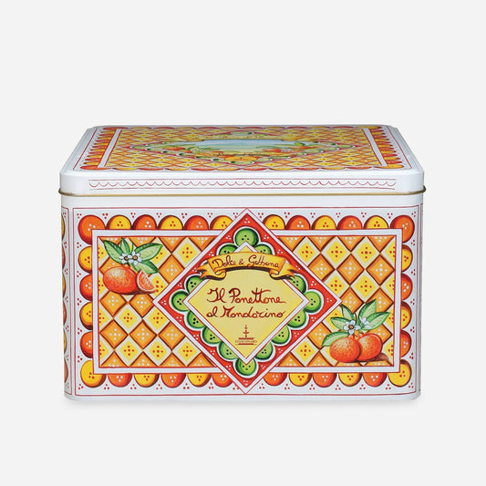 DOLCE & GABBANA TIN PANETTONE Mandarino di Sicilia - 1KG