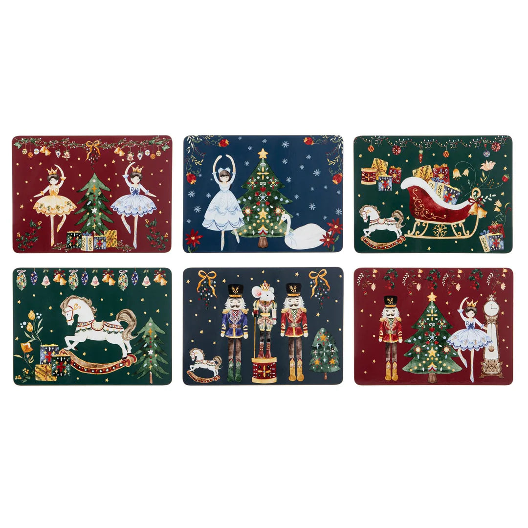 Christmas Wonderland Assorted 6pk Placemat