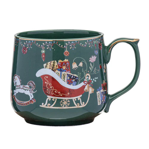 Christmas Wonderland Sleigh Mug