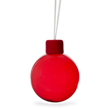 Load image into Gallery viewer, Red Velved Topped Bauble
