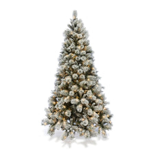 Load image into Gallery viewer, 7.5 Ft Douglas Fir Snow Tree - 420 Led
