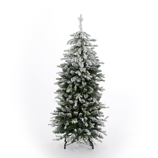 4 Ft. European Fir Snow Tree - 170 LED