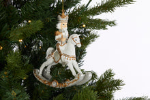 Load image into Gallery viewer, Rocking Horse Nutcracker Hanging
