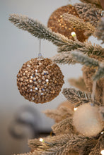 Load image into Gallery viewer, Champagne Stars Bauble
