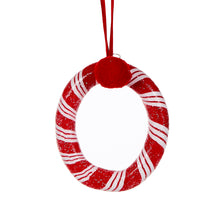 Load image into Gallery viewer, Candy Cane Letter O Hanging
