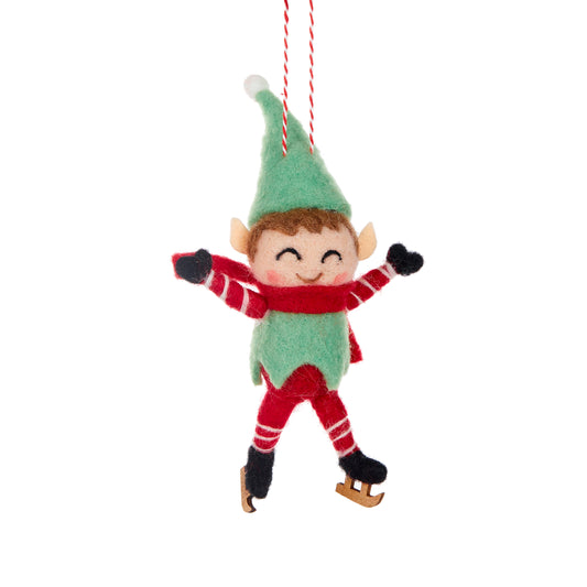 Wool Elf On Skates