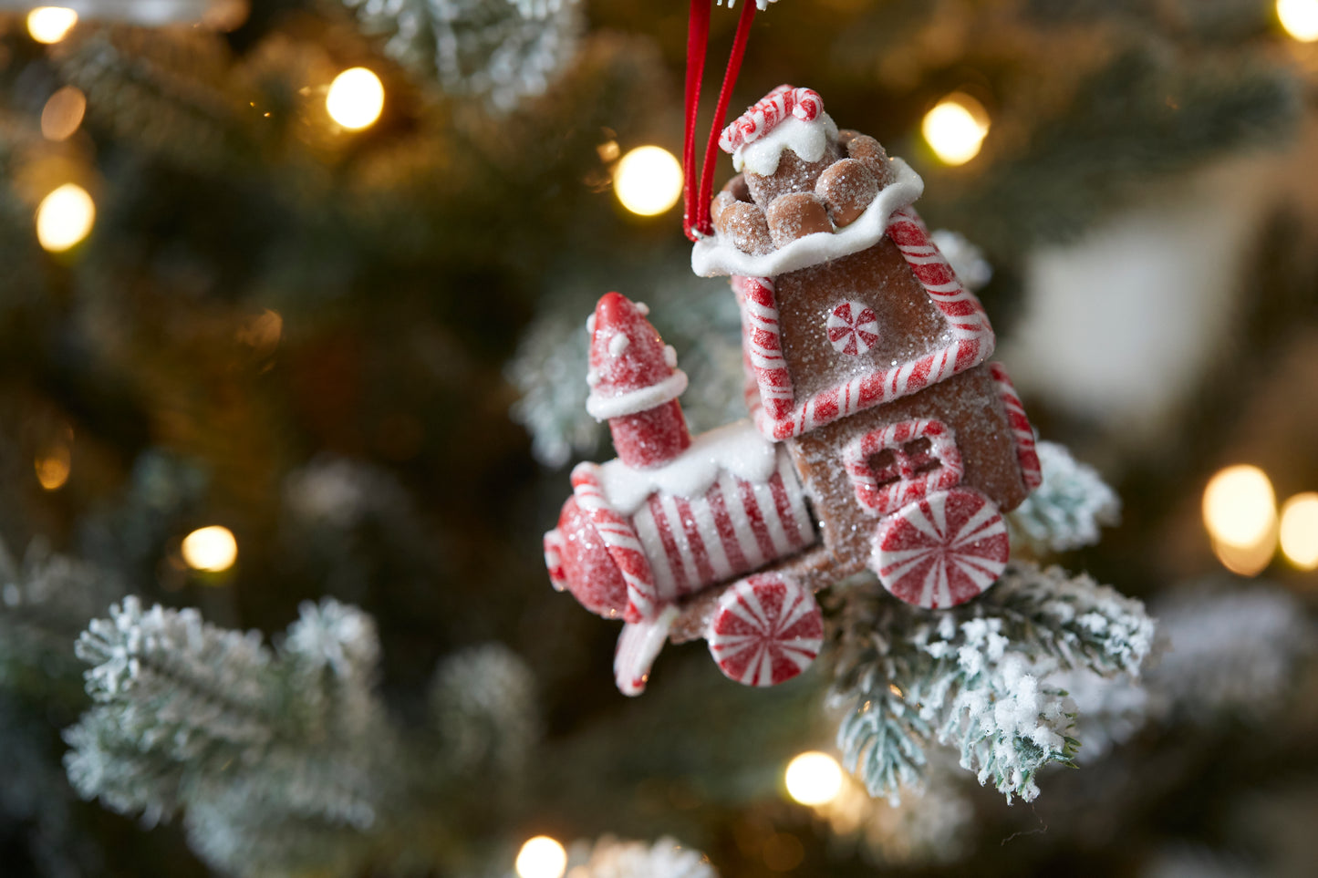 Gingerbread Train Hanging