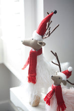 Load image into Gallery viewer, Renee Reindeer With Scarf Blush
