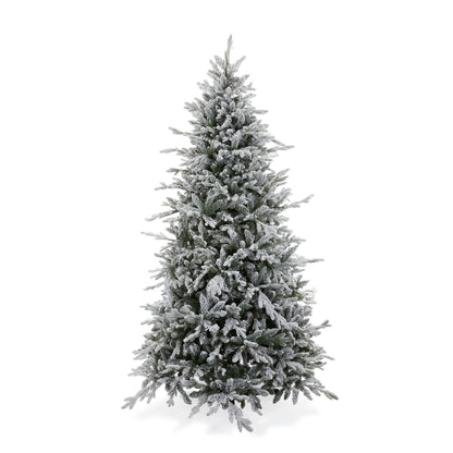 7.5 Ft Norwegian Pine Snow Tree - 800 Led