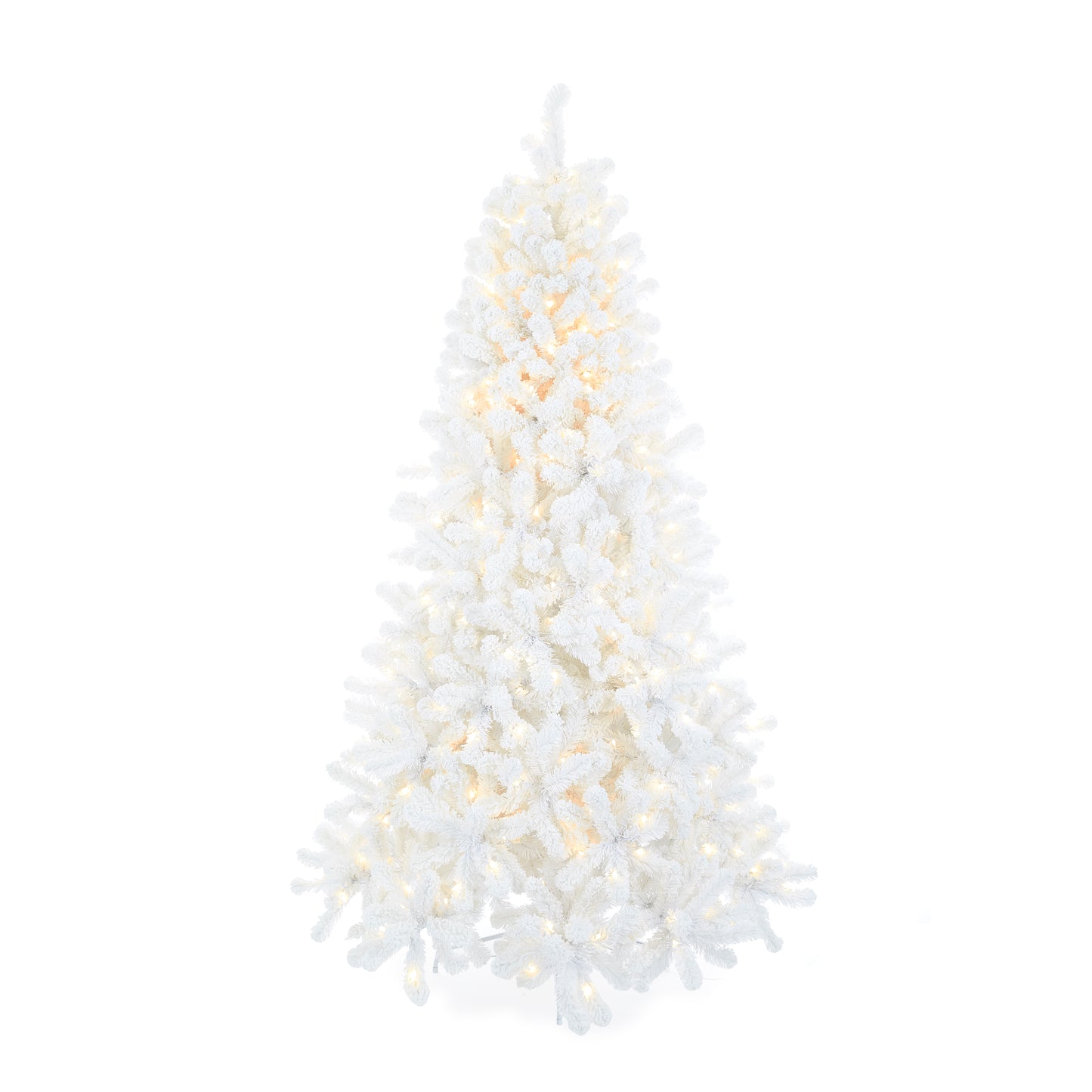 Alaskan Fir Snow Tree White 7.5Ft - 450 Led