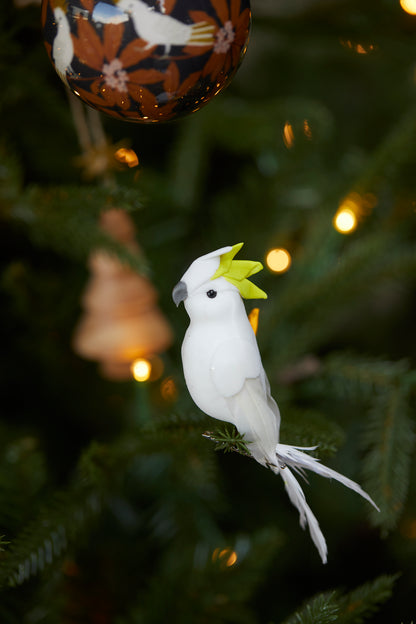 Yellow Cockatoo Clip Bird