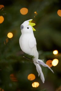 Yellow Cockatoo Clip Bird