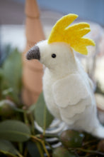Load image into Gallery viewer, Wool Yellow Cockatoo Tree Topper
