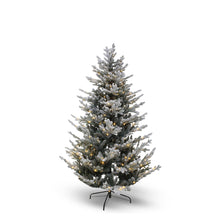 Load image into Gallery viewer, 6 Ft Balsam Fir Snow Tree - 340 Led

