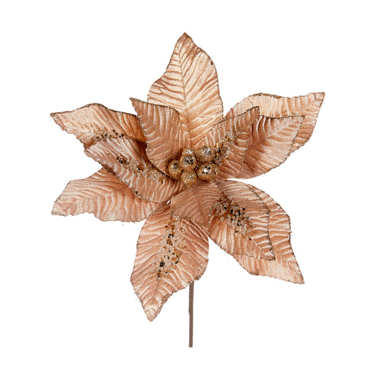 Rose Gold Poinsettia