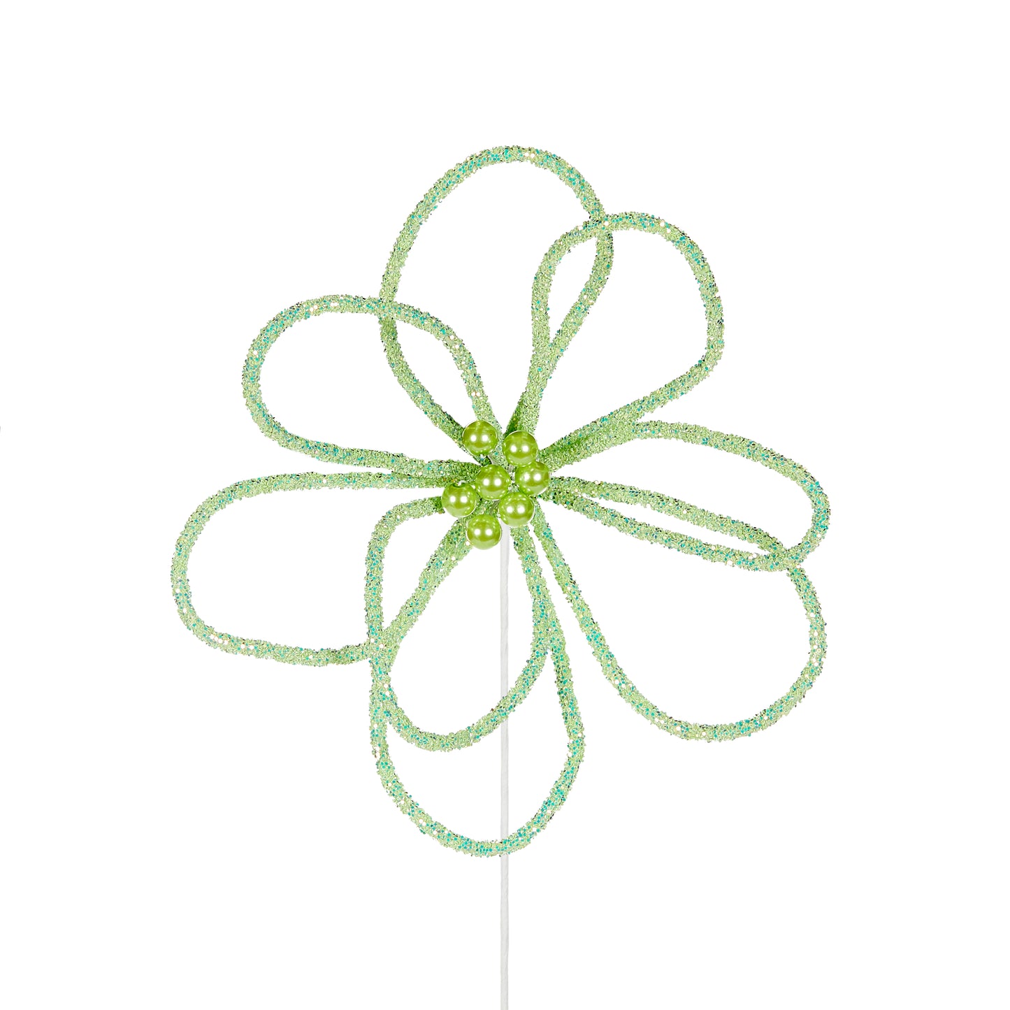 Candy Green Daisy Flower