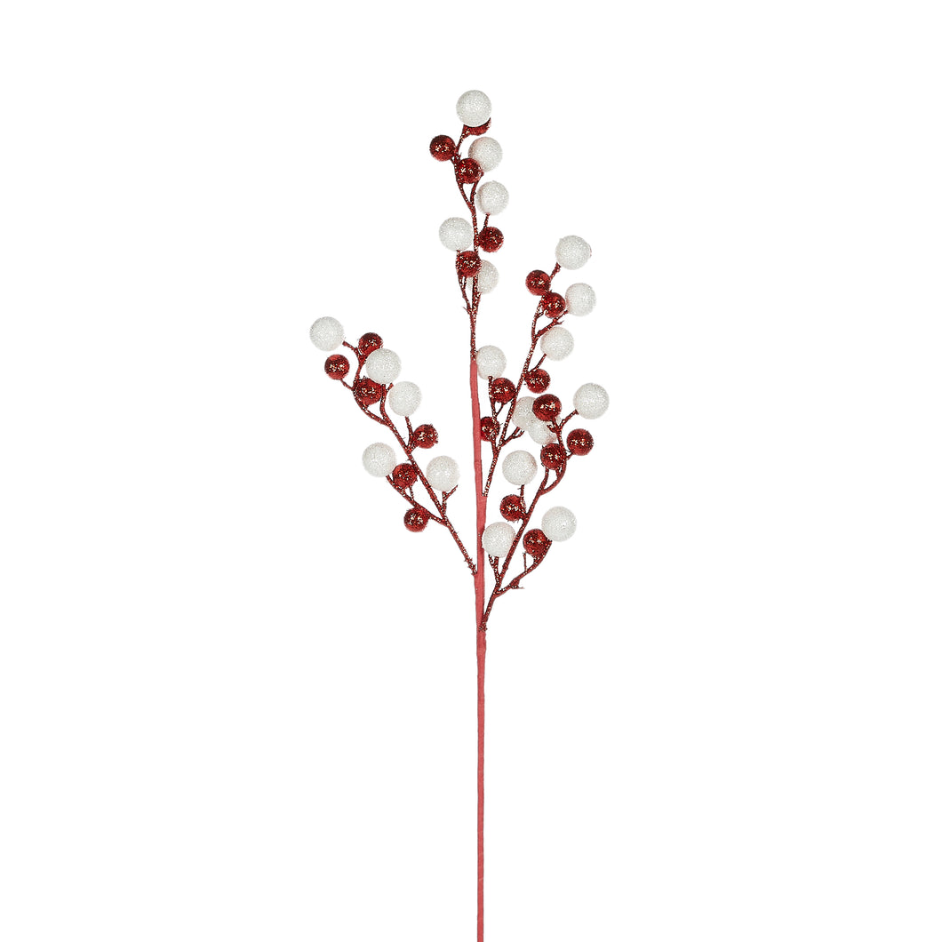 Red And White Ball Spray