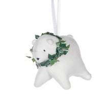 Load image into Gallery viewer, Hanging Polar Bear Crawling
