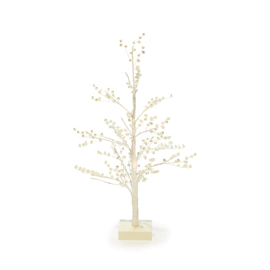 90 Cm Led White Berry Tree