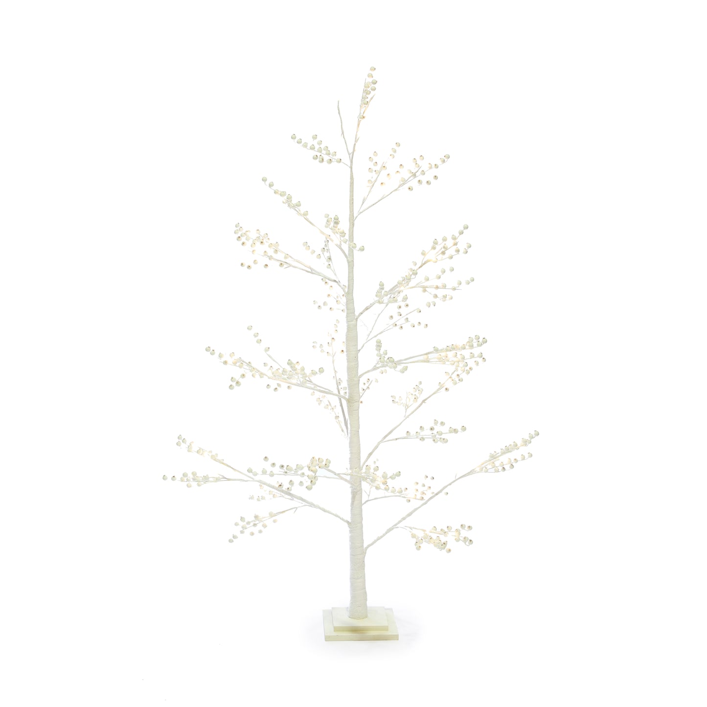 150Cm Led White Berry Tree