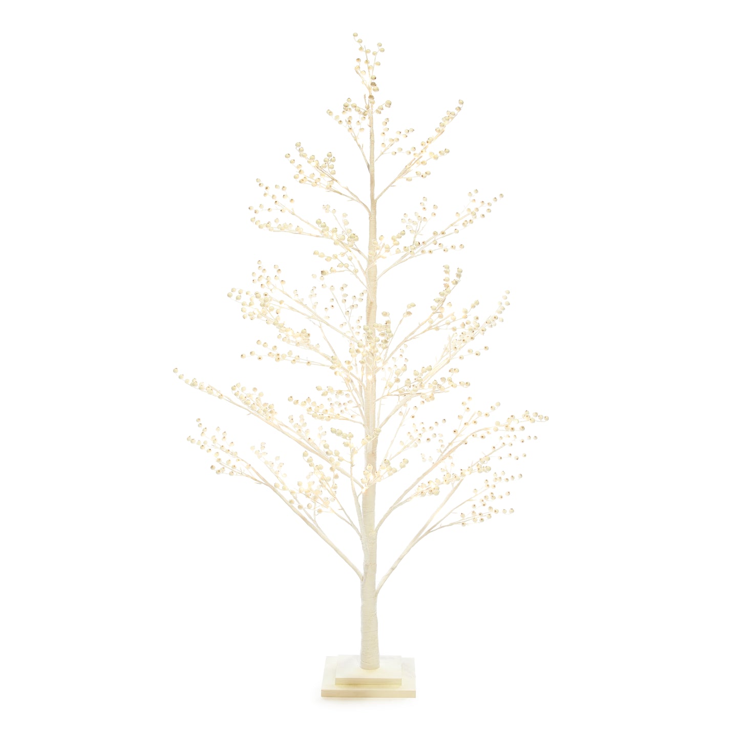 180Cm Led White Berry Tree