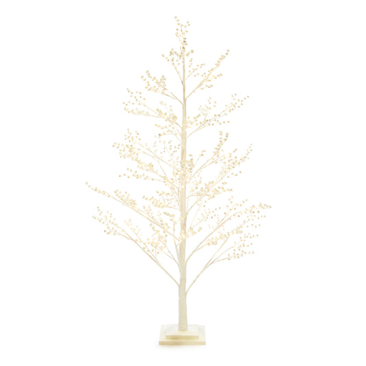 180Cm Led White Berry Tree