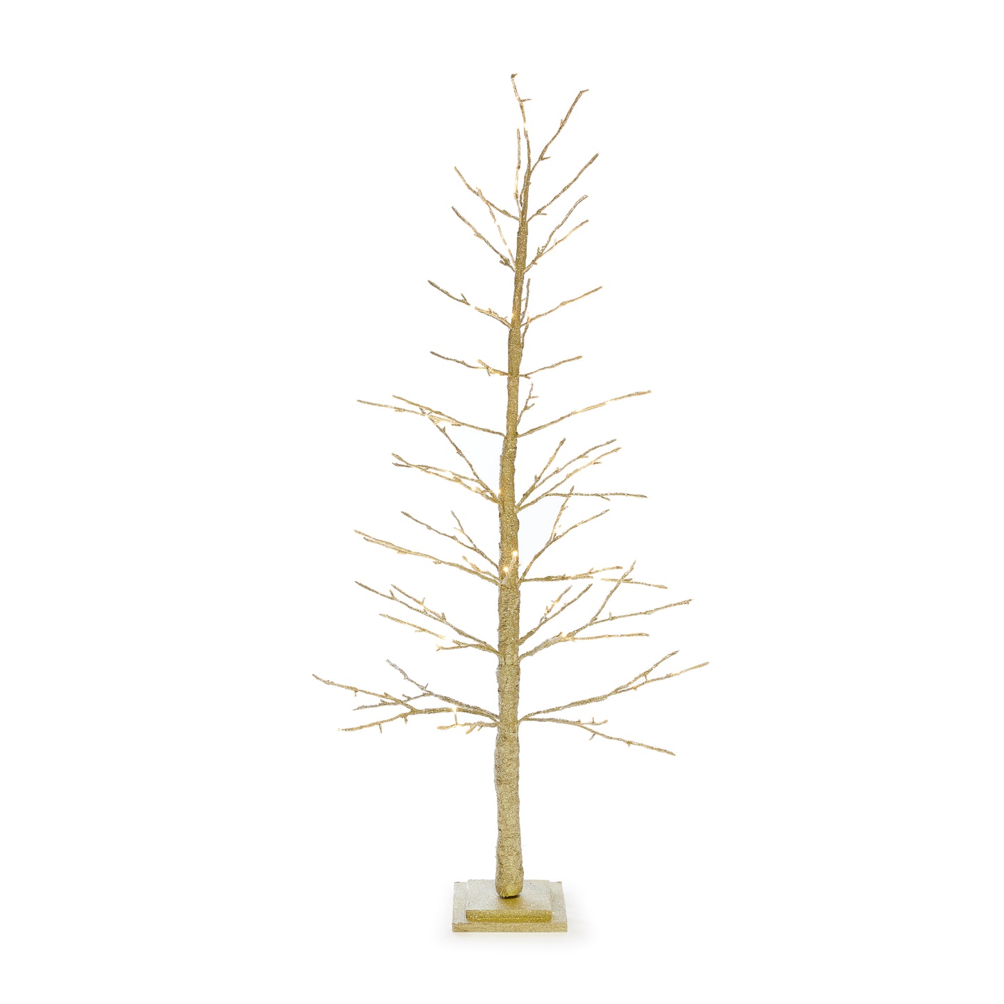 150 Cm Champagne Glitter Tree