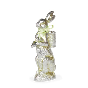 Metallic Green Standing Rabbit