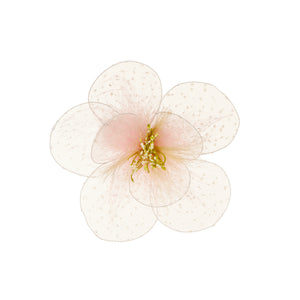 Petal Flower Clip Pink
