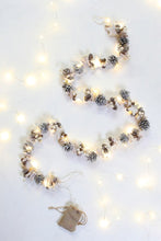 Load image into Gallery viewer, BISQUE CONIFER GARLAND 20 LED
