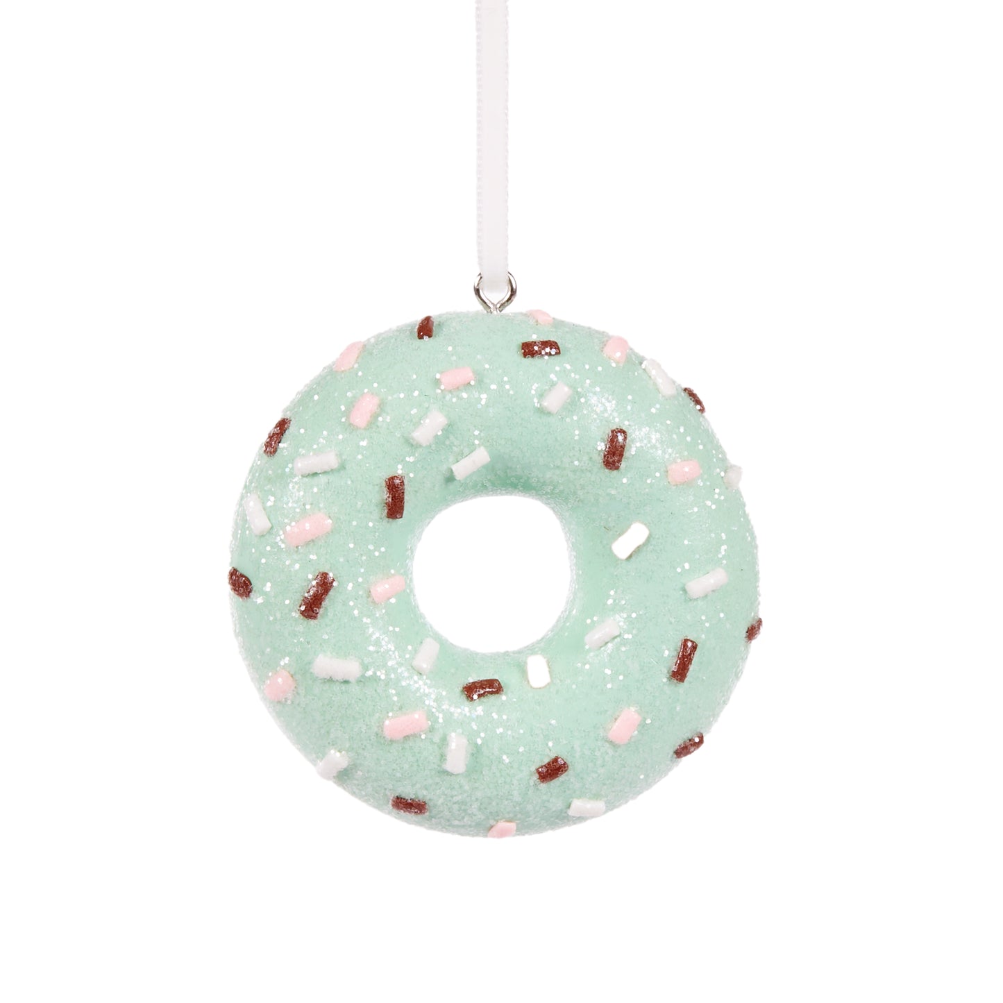 Mint Doughnut Hanging